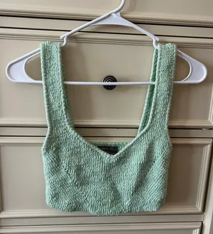 Knit Crop Top thumbnail 1