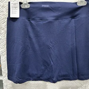 Pink seamless skort sz large midnight blue #108 thumbnail 2