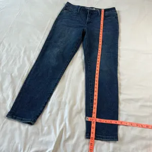 Minimalist Max Studio High Rise Skinny Jeans Size 14 Indigo Stretch Casual thumbnail 4