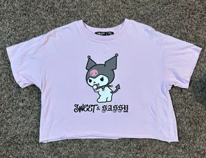 Kuromi crop top thumbnail 3