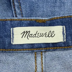 Madewell High-Rise Denim Shorts in Glenoaks Wash Jean Stretch Festival Size 27 thumbnail 5