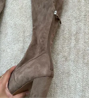 Steve Madden Emotions Suede Over the Knee Heel Boots thumbnail 4