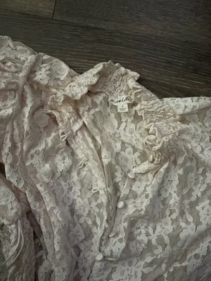 For Love & Lemons Violetta White Lace Top. Size Small thumbnail 4