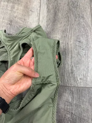 Aerie Olive Textured Bikini Set thumbnail 9