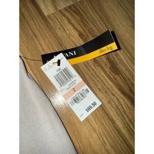 Alfani NEW Womens Sz 2 Slim Leg Tummy Control Pants Khaki‎ Dress Stress thumbnail 2