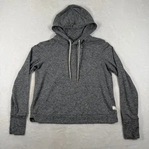 Vuori Halo Essential Hoodie Gray Heather Performance Activewear Pullover 10019 thumbnail 1