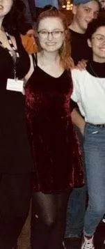 Velvet Red Cami Party Dress thumbnail 2