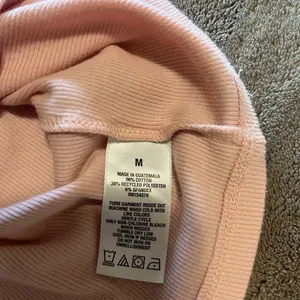 AEROPOSTALE Y2K Hamptons Seriously Soft Pink Ribbed Baby Tee Sz M EUC thumbnail 5