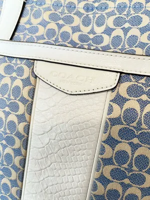 Coach Bag Shoulder Signature Tote thumbnail 3