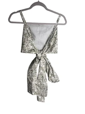 Hill House Home The Miranda Top in basketweave vine print XS thumbnail 4