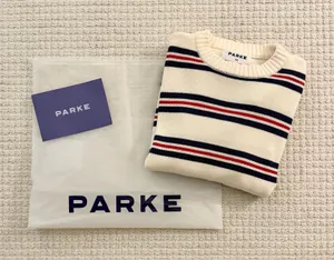PARKE Cotton Stripe Sweater  thumbnail 2