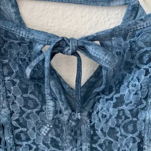 Abercrombie & Fitch Lace Top Keyhole Back Cutout M thumbnail 5