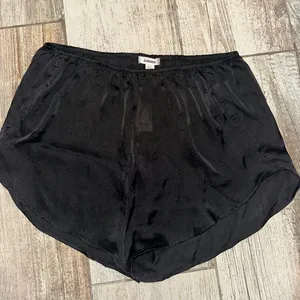 Black Satin Garage Pajama Set thumbnail 5