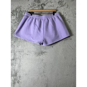 Comfrt Pastel Edit Lavender Fleece Sweat Shorts Drawstring Size 2XL Athleisure thumbnail 3