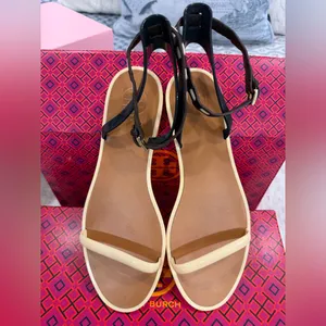 Tory Burch Strap Rubber Sandals size 8 - Adorable! GUC! thumbnail 8