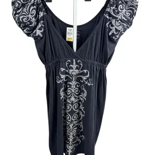 NWT Cattlelac‎ Ranch Western Dress Size L thumbnail 1