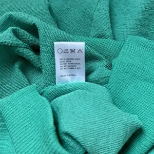 For Me FM2050 Green Lightweight Oversized Boxy Cut Full Zip Hoodie One Size thumbnail 6