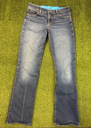 Wrangler QBaby Ultimate Riding Boot Cut Jean with Cool Vantage Embroider 9/10x34 thumbnail 1