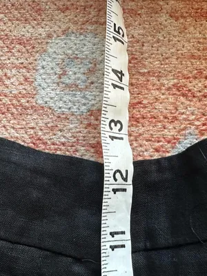 NWT Quince 100% European Linen Pleated Trouser black size 8 thumbnail 8