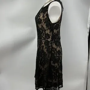 Apt 9 Black Lace Whimsigoth New Sleeveless Dress thumbnail 5