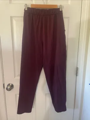 Lululemon Keep Moving Pant Cassis Burgundy Size 8 thumbnail 9