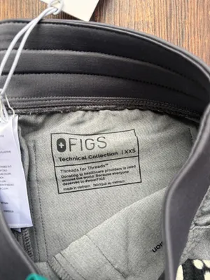 NWT FIGS Women’s Graphite Gray Yola Skinny Scrub Pants - Size XXS Petite thumbnail 3