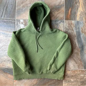 Zyia Active Pine Quilted Diamond Hoodie Women’s Size Medium thumbnail 6