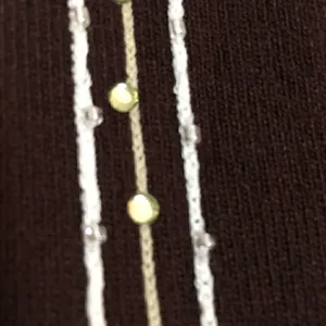 Finite sooo Vintage silky knit rhinestone top‎ thumbnail 2