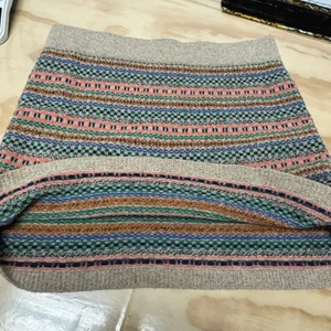 Madewell Wallace Women's‎ Fair Isle Merino Wool Mini Skirt Medium Knit Sweater thumbnail 4