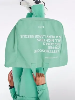 Figs Mint Green Canvas Tote limited edition bag thumbnail 1
