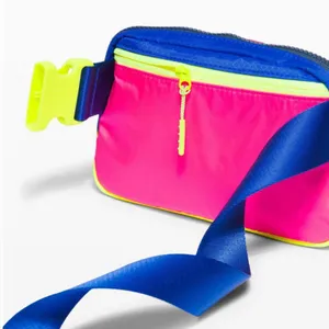 Lululemon Everywhere Belt Bag *1L Pink Highlight Cerulean Blue Highlight Yellow‎ thumbnail 9