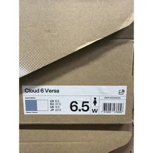 On Women's Cloud 6 Versa Shoes Dust White Blue Size 6.5 NWB ($170 Retail) thumbnail 7