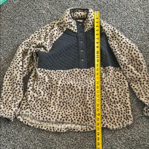 Maurices Animal Print Fleece with Black Detail thumbnail 2