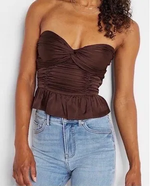 Express Peplum Top thumbnail 1