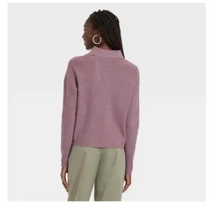 A New Day. Johnny Collar Polo Sweater thumbnail 2