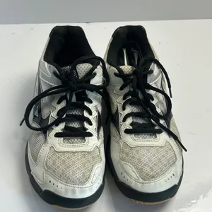Mizuno Wave Supersonic Womens 8 Volleyball Shoes‎ White Black V1GC18400 thumbnail 2
