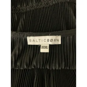 Baltic Born Black‎ Pleated Maxi Dress Flutter Sleeve XXXL thumbnail 4