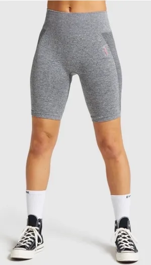 Gymshark Charcoal Mark/Pink Flex Shorts thumbnail 1