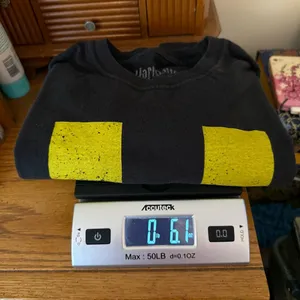 Harry Potter Hufflepuff Cotton T shirt Size Medium Black Fadec thumbnail 8