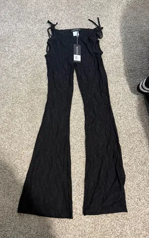 Nwt white fox mesh pants  thumbnail 1