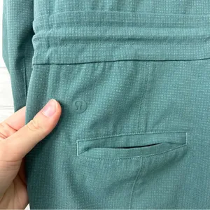 Lululemon Ventlight Zippered Jumpsuit in Tidewater Teal Size 2 thumbnail 15