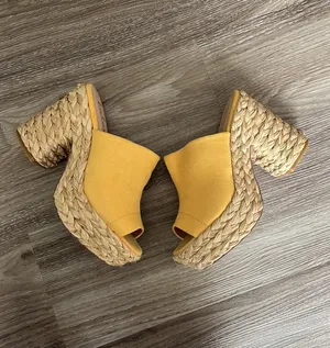 Lulus Ervyn Suede Raffia Platform Slide Sandals thumbnail 7