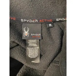 Spyder Women’s Black Athletic Jacket Size‎ M Gym Casual Fall Winter Hiking thumbnail 2