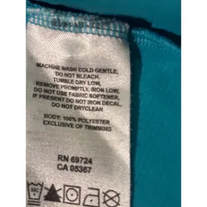 Columbia PFG Womens Turquoise Blue Henley Short Sleeve Mesh Active Top Medium thumbnail 5