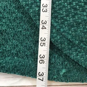 Flawless Green Chenille Pocketed Oversized Cardigan thumbnail 12