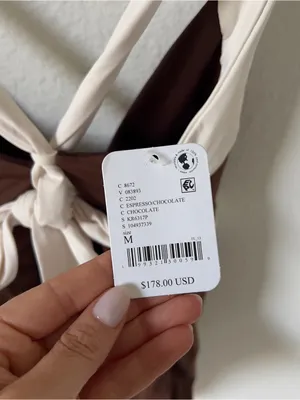 Free People Kya Remi Reversible One-Piece Swimsuit in Espresso / Chocolate Brown thumbnail 7