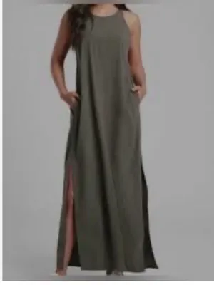 New With Tags Athleta Petite Hayes Pleated Dress Sz SP (fits large) thumbnail 2