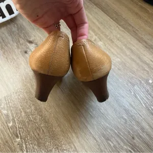 Tory Burch Leather Wedge Heel thumbnail 2