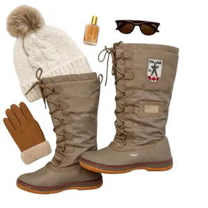 Pajar Canada Gia Waterproof Fleece Lined Snow Boots Women 37 Winter Warm in EUC thumbnail 16