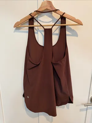 lululemon athletica Brown Strappy Back Tank thumbnail 3